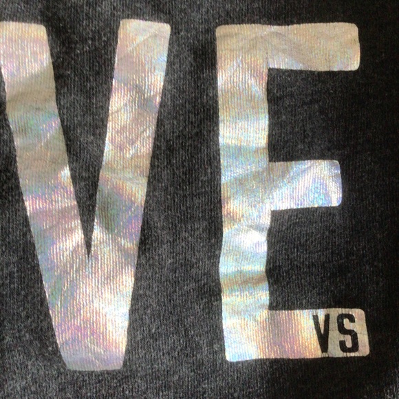 VICTORIAS SECRET SUPERMODEL ESSENTIALS HOODIE. XS/SMALL DARK GREY - Picture 7 of 16